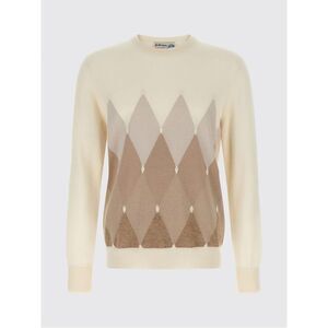 Ballantyne Sweater Men Yellow Cream